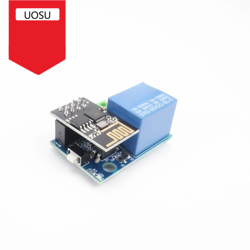 Home Automation With Arduino - Modulo Relè WiFi ESP8266 ESP-01S 5V,