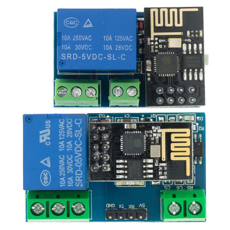 Home Automation With Arduino - ESP8266 ESP-01 ESP-01S 5V Modulo Relè