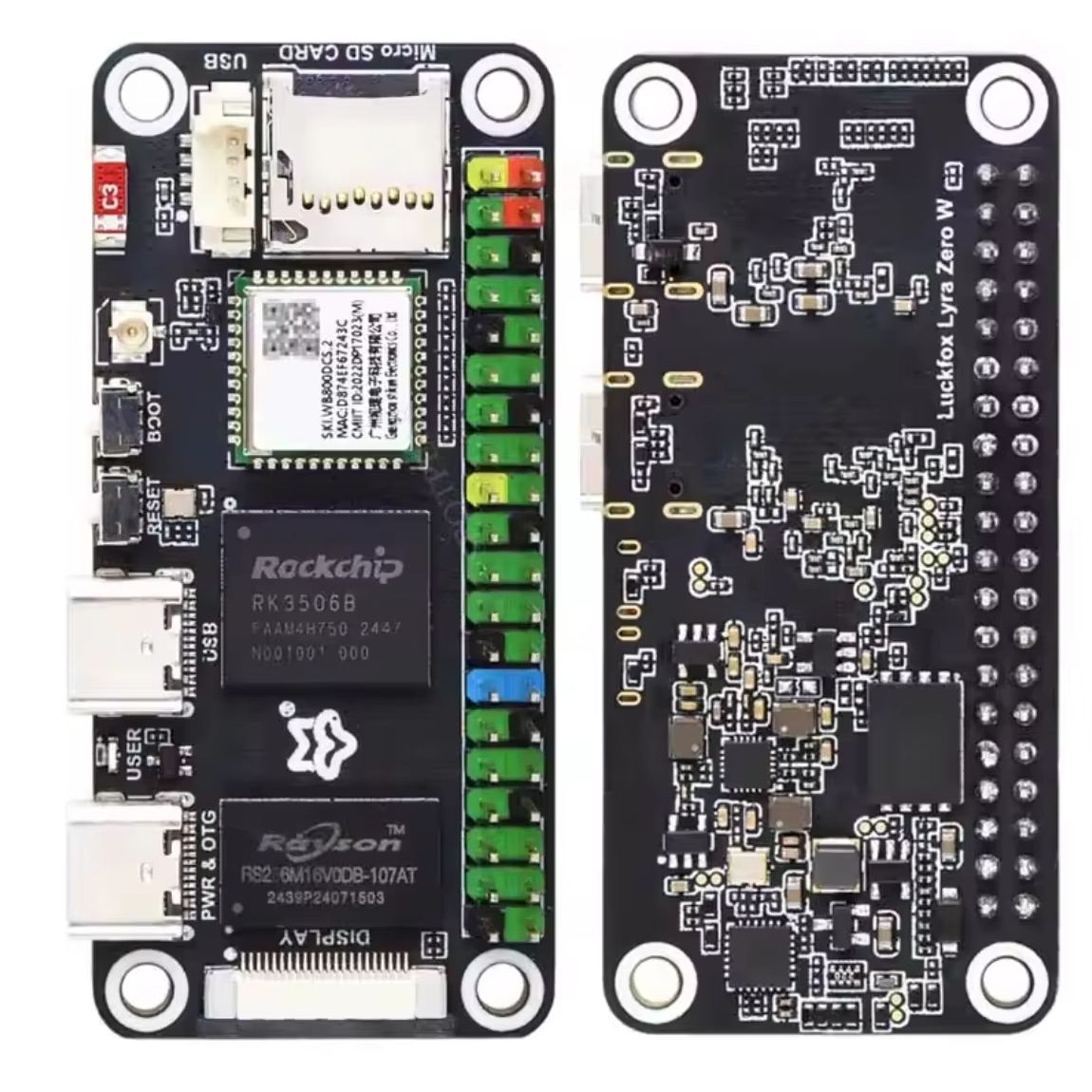 Luckfox Lyra Zero W RK3506B Sc - Pi Zero W Board recensione e prezzo
