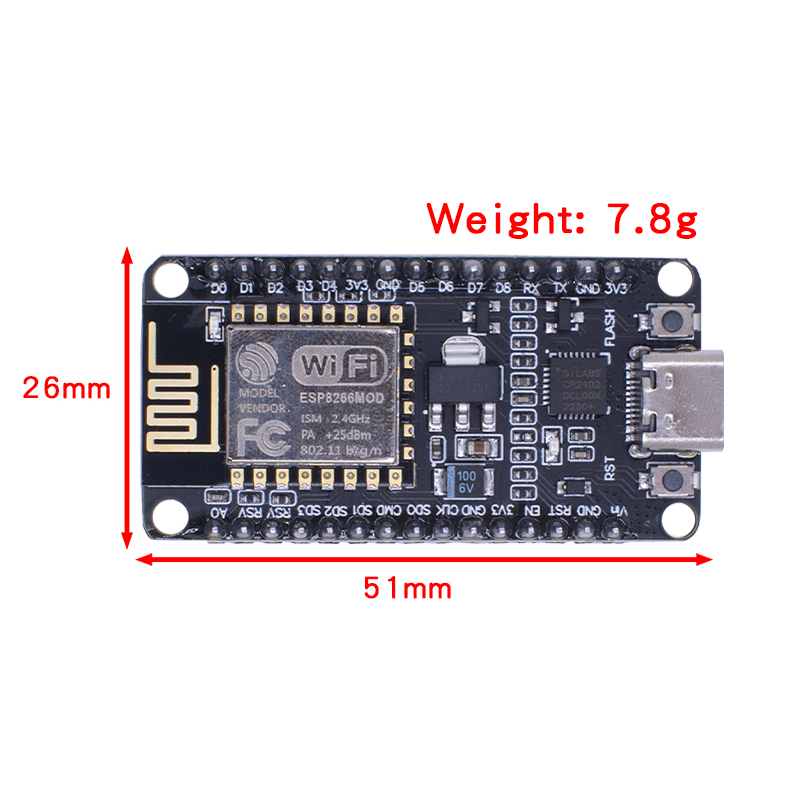 Modulo Wireless NodeMCU CP2102 - Esp8266 Nodemcu Board recensione e prezzo