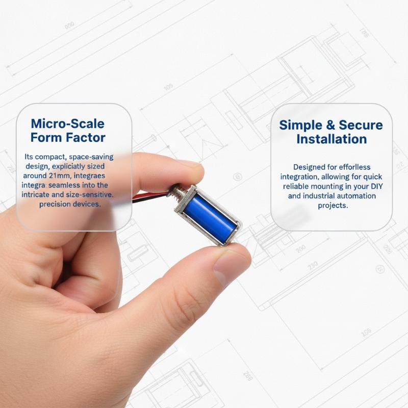Mini Elettromagnete Solenoide  - Diy Automation Projects recensione e prezzo
